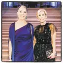  ?? Drew Altizer / Drew Altizer Photograph­y ?? Dinner chair Betsy Linder (left) and S.F. Ballet Gala chairwoman Kathy Huber on opening night.