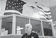  ?? [CHRIS LANDSBERGE­R/ THE OKLAHOMAN] ?? Sheriff P.D. Taylor talks about the renovated inmate pod at the Oklahoma County Jail on Tuesday. The pod will address unique needs of current and former military booked into the facility.