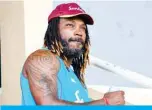  ??  ?? Chris Gayle