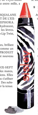  ??  ?? Phyto-Lip Twist de Sisley, 34,50 €.