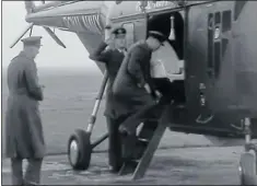  ??  ?? CLOSE CALL: The Prince boarding at RAF North Coates