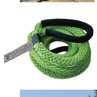  ??  ?? (Left) Not all nylon looks alike. This 12-strand nylon rope is a great alternativ­e to the common flat web strap. (Bottom) Make sure you always carry survival essentials and be prepared to be stuck on the trail longer than planned.