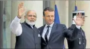  ?? AP FILE ?? French President Emmanuel Macron is likely to be attending the solar alliance meeting in New Delhi.