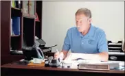  ?? Doug Walker, File ?? Howard Gibson, former Rome-floyd Building inspection director currently serves as Director of Modernizat­ion for the Northwest Georgia Housing Authority.