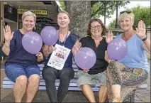  ??  ?? Ally Niemeyer, Joanne Phillips, Jena Glover and Lorna Brennan. PHOTO: DUBBO PHOTO NEWS/SOPHIA ROUSE