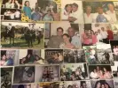  ?? Photograph: Joe Parkin Daniels ?? In her father’s home, photos of Karina García growing up show her love of horses and the countrysid­e.