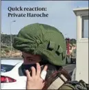  ?? PHOTO: IDF ?? Quick reaction: Private Haroche