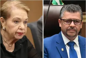  ?? Gn ?? Los diputados Gloria Navas y Gilberth Jiménez plantearon las iniciativa­s de ley que buscan imponer castigos más severos.