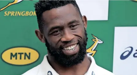  ?? | Backpagepi­x ?? WORLD Cup is not enough for Bok captain courageous Siya Kolisi. He wants to set the record straight by beating the All Blacks for the first time on home soil in eight years.
