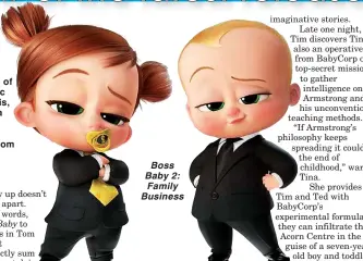  ?? ?? Boss Baby 2: Family Business