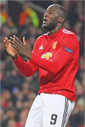  ?? Picture: Getty Images ?? BACK TO WORK. Belgian star Romelu Lukaku had to cut short his vacation to join Manchester United for the start of their new Premier League campaign.