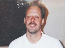  ??  ?? Las Vegas gunman Stephen Paddock.