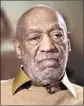  ?? Evan Vucci Associated Press ?? THE LAWSUIT accuses Bill Cosby of molesting a woman when she was 15.