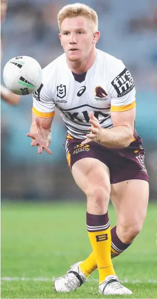  ??  ?? Rival clubs are circling Brisbane playmaker Tom Dearden (above) as the Broncos recruiting team weighs up signing Souths half Adam Reynolds (right) who put on a masterclas­s against the club on Thursday.