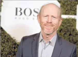  ??  ?? In this Feb. 20, 2018 file photo, director Ron Howard attends the 2018 Esquire “Mavericks of Hollywood” Celebratio­n in Los Angeles. Howard is offering a class in directing, featuring 32 roughly 10-minute video lessons, for the online tutorial series...