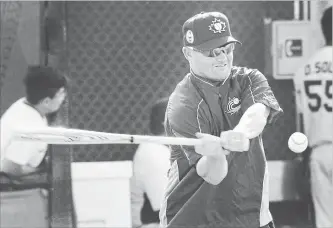  ?? CANADIAN PRESS FILE PHOTO ?? Stubby Clapp of Windsor, Ont., has been named the Pacific Coast League manager of the year for the second season in a row with the Memphis Redbirds. While Clapp’s contributi­ons to Canada’s national men’s team are what he’s best known for in his homeland, many think he will be managing an MLB team is in the future.