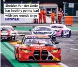  ?? ?? Sheldon Van der Linde has healthy points lead with two rounds to go