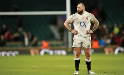  ??  ?? Joe Marler had reportedly been considerin­g retirement, but England expect him to be available for selection when play resumes. Photograph: Andrew Boyers/Action Images via Reuters