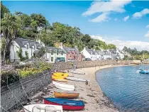  ?? ?? ●
Plockton village in the Highlands