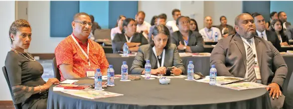  ?? Photo: DEPTFO News ?? Participan­ts at the Fiji Law Society and Internatio­nal Bar Associatio­n Convention 2021 at the Sofitel Fiji Resort and Spa in Denarau, Nadi on January 8, 2021.