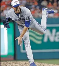  ?? AP PHOTO ?? Toronto lefty J.A. Happ has been a consistent starter in baseball’s toughest division for years.