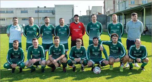  ??  ?? Shamrock Celtic, who were crowned Division 3 champions on Sunday.