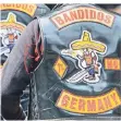  ?? FOTO: DPA ?? Kutten der „Bandidos MC“.