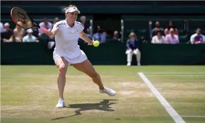  ?? Photograph: AELTC/IAN WALTON/AFP/Getty Images ?? Wimbledon has banned Russian and Belarusian players from the 2022 tournament in response to the invasion of Ukraine, but ATP and WTA organizers branded the move "unfair" and "very disappoint­ing" on Friday.