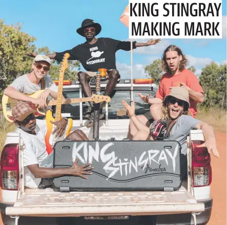  ?? Picture: Supplied ?? Australian surf rock band King Stingray.