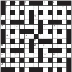  ?? PRIZES of £20 will be awarded to the senders of the first three correct solutions checked. Solutions to: Daily Mail Prize Crossword No. 15,780, PO BOX 3451, Norwich, NR7 7NR. Entries may be submitted by second-class post. Envelopes must be postmarked no l ??