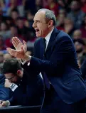  ??  ?? Ettore Messina, coach di Milano