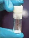 ?? CLIFF OWEN, AP ?? Two milligrams of fentanyl, as shown in this vial, will kill a human if ingested.