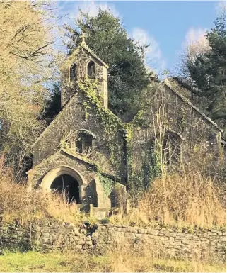  ??  ?? Llandyfeis­ant Church in Dinefwr Park, Llandeilo.