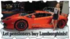  ??  ?? From the Mail, March 21, 2014
Let pensioners buy Lamborghin­is!