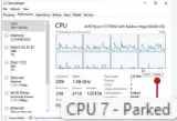  ?? ?? Task Manager will tell you which CPU cores currently have the least activity.