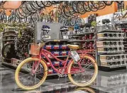  ??  ?? Customers can shop for bicycles at Dick’s and have access to a repair center.