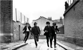  ??  ?? Born to run .... The Beatles in A Hard Day’s Night. Photograph: Everett/Rex/Shuttersto­ck