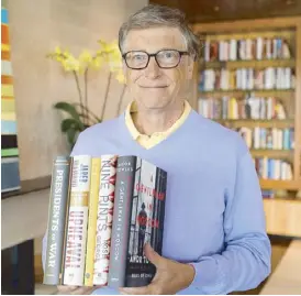  ??  ?? — Photos from Bill Gates'
Instagram account