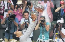  ?? THIBAUT CAMUS — THE ASSOCIATED PRESS ?? Rafael Nadal will be trying to win his record-extending 13th French Open championsh­ip at the clay-court major tournament when play begins on Sunday.