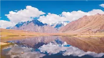  ??  ?? The Hindu Kush and Shandur Pass region. Rising temperatur­es in Pakistan’s northern areas are leading to formation of glacial lakes in the glacial areas increasing risk of flooding.