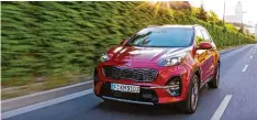  ?? Foto: Kia ?? Kias Bestseller: Der Sportage kommt mit neuen Motoren.