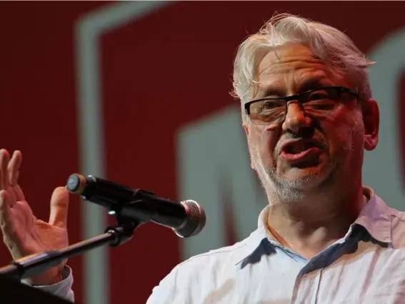  ?? (Rex) ?? Jon Lansman would also like to have a Momentum festival next summer