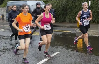  ??  ?? Taking part in the annual Calry Parish Run on Saturday.