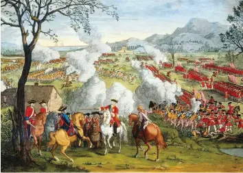  ??  ?? Rising put to rest A new book by Desmond Seward chronicles the Jacobite rebellion, which collapsed when the Jacobites were defeated by their Hanoverian adversarie­s during the 1746 battle of Culloden (pictured)