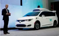  ?? AFP ?? Waymo CEO John Krafcik wants as many people as possible to experience their technology. —