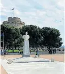  ?? [Doris Mittner] ?? Weißer Turm in Thessaloni­ki.