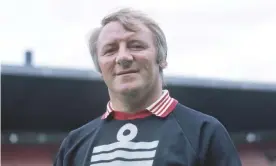  ?? Photograph: Colorsport/Rex/Shuttersto­ck ?? Tommy Docherty, then the Manchester United manager, pictured during the 1976-77 season.