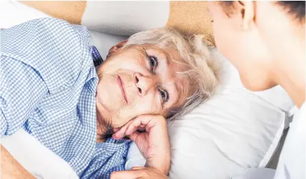  ?? 123RF STOCK PHOTO ?? Placing as much importance on palliative care as is placed on medical assistance in dying might make navigation to palliative care less difficult.