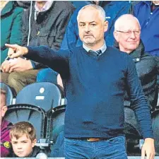  ??  ?? Ray McKinnon is looking for more of the same from United.