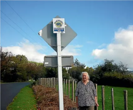  ??  ?? Angela Oliver, the outgoing co-ordinator of Taihape Neighbourh­ood Support.